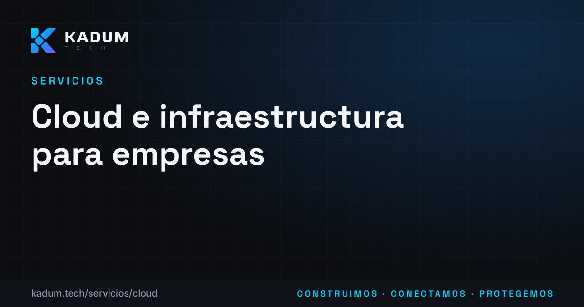 Cloud e infraestructura