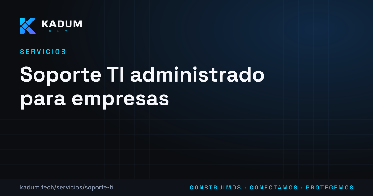 Soporte TI administrado